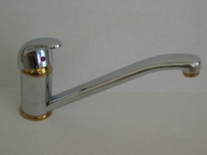 Kitchen Faucet - Chrome Plated Design