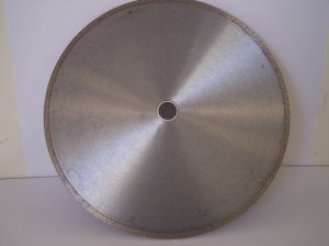 12 Inch Smooth Diamond Continuous Rim Cutting Blade