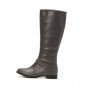 Chain decorated High boot in dark grey