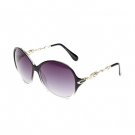 Hollow Temple  Sun Glasses grandual black