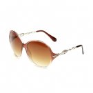 Hollow Temple  Sun Glasses grandual brown