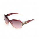 Butterfly Sun Glasses leopard red