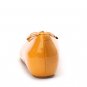 butterfly deco round-toe  height-increasing shoe yellow