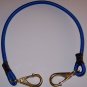 Blue Brass Snap Hook Bungee