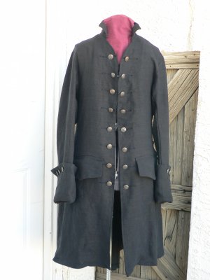 Pirates of the Caribbean Pirate Coat Colonial Frock Movie Reproduction