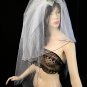 Silver Moon Wedding Veil