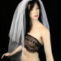 Silver Moon Wedding Veil
