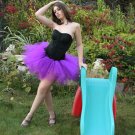 Purple adult dance tutu Small