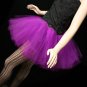 Purple adult dance tutu Large