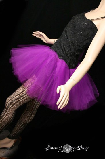 Purple adult dance tutu Medium