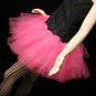 Hot pink adult dance tutu Small