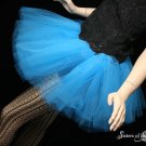 Blue adult dance tutu Small