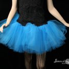 Blue adult dance tutu XLarge