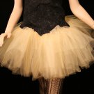 Golden gold adult dance tutu Small