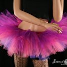 Cheshire cat inspired Peek a boo tutu skirt Adult XLarge plus