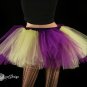 purple and yellow Monster dance tutu Adult petticoat medium