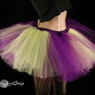 purple and yellow Monster dance tutu Adult petticoat Large