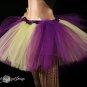 purple and yellow Monster dance tutu Adult petticoat Large