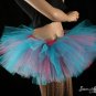 Cotton Candy Peek a boo mini tutu skirt Adult  Small