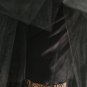 Midnight black extra poofy tutu skirt Adult With Underskirt petticoat Small