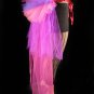Cheshire Cat inspired beautiful burlesque tie on bustle--One Size XS-XL