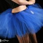 Royal Blue extra poofy adult tutu petticoat Large