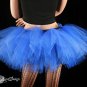 Royal Blue extra poofy adult tutu petticoat XLarge-Plus