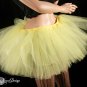 sunshine yellow extra poofy adult tutu petticoat Large