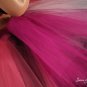 Medium Iced Rose tutu skirt Extra puffy pinks and black adult