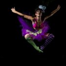 purple rave frill trimmed extra poofy dance tutu skirt Adult XLarge Plus