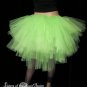 Small toxic neon green adult tutu skirt Ultra Ring Master huge poofy