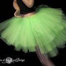 Large toxic neon green adult tutu skirt Ultra Ring Master huge poofy
