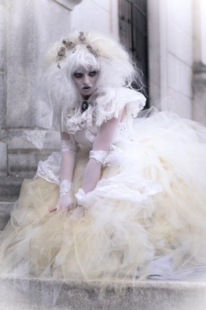 large golden Streamer floor length tutu skirt formal antique goldadult