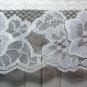 Half Slip Plus Size 1X New Ivory Lacey edge, 13 inch slit Vintage Sliperfection