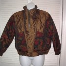 Andy Johns Womens Multi Retro Puffer Bomber Jacket 80s/90s PETITE MEDIUM