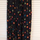 Jessica Holbrook Garden Motif drawstring pants size large