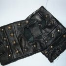 Leather Biker Gloves