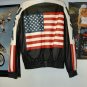 Leather King USA Bomber Jacket