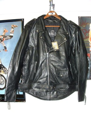 Leather King Biker Jacket