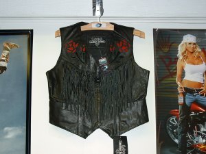 Leather Gallery Rose Vest
