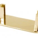 BRAND NEW  Gold Desktop Business Card Holder