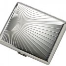 BRAND NEW Silver Sunray Metal Wallet