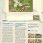 CANADA POSTAL STATIONARY - FLOWER SET of 6 DIFFERENT