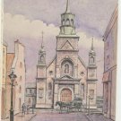 ND DU BON SECOURS CHURCH MTL- COLOR DOUBLE CARD  (B-28)