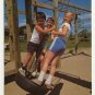 CHILDREN PLAYING IN PARK - COLOR POSTCARD MINT (912)