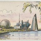 NOTRE DAME ISLAND MONTREAL- COLOR DOUBLE CARD  (B-24)
