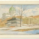 St JOSEPH ORATORY / ORATOIRE- COLOR DOUBLE CARD  (B-17)