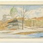 St JOSEPH ORATORY / ORATOIRE- COLOR DOUBLE CARD  (B-17)