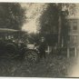 VINTAGE CAR REAL PHOTO POSTCARD AROUND 1908 (C15)