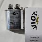 Cap 10 uFD Compressor Furnace Blower Fan Motor Start Run Capacitor Oval 370V UL Listed